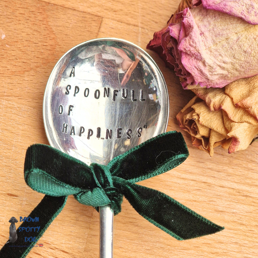 'A spoonfull of Happiness' Prosecco Spoon