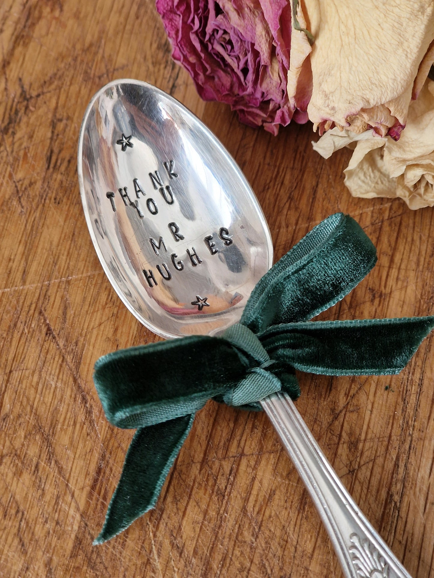 Personalised 'Thank you' Mini Teaspoon.