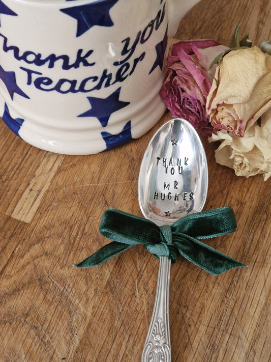 Personalised 'Thank you' Mini Teaspoon.