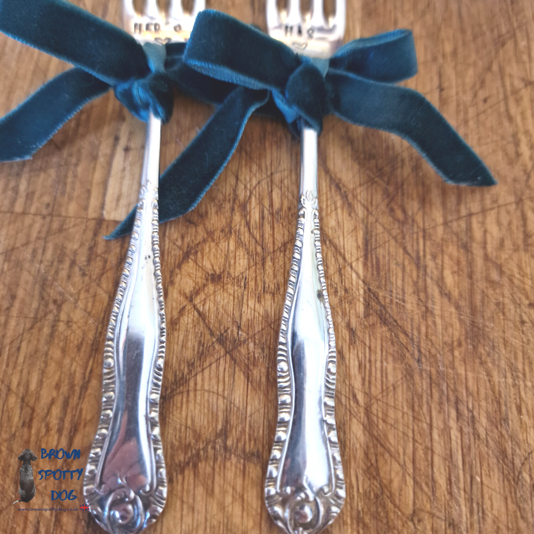 Another "Her's & Her's" Cake Fork Gift Set