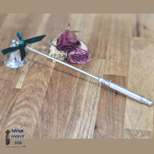 Silver Plated 10" Candle Snuff