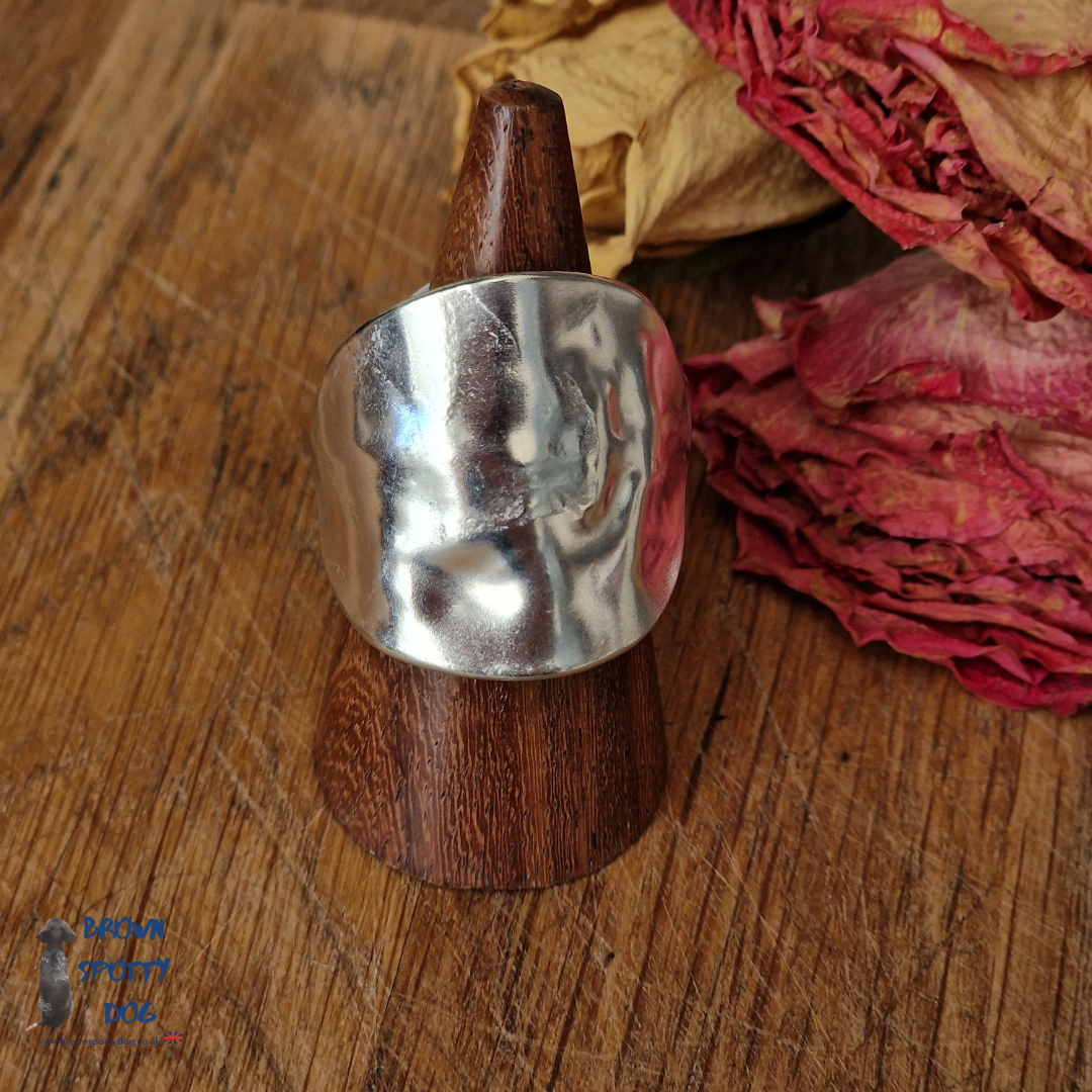 Leaf Shape Spoon Ring (Full Spoon)