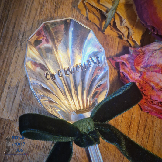 'Cockwomble' Prosecco Spoon