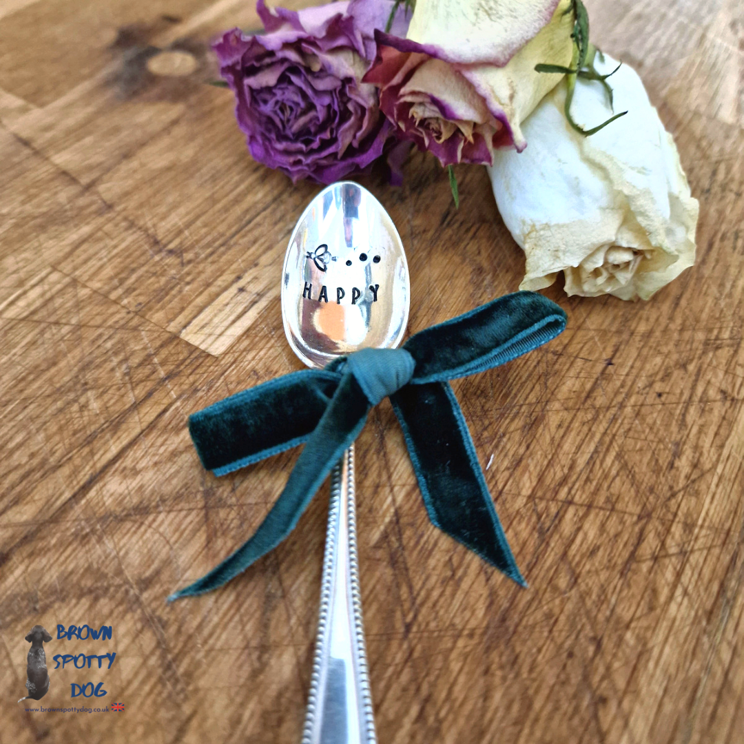 'Bee - Happy' Mini Teaspoon.