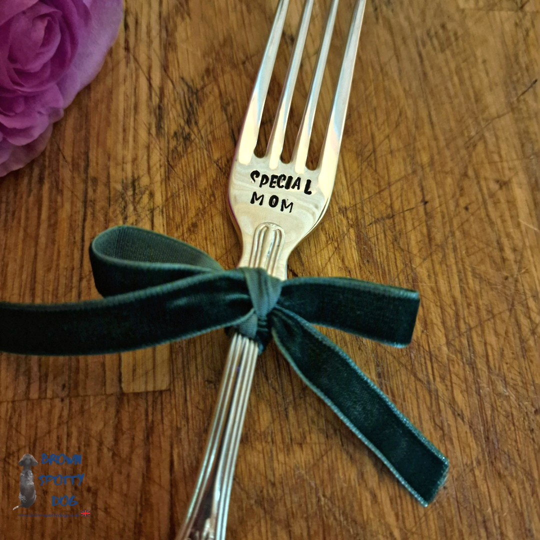 Personalise Your Own Cake Fork - 4 Tines
