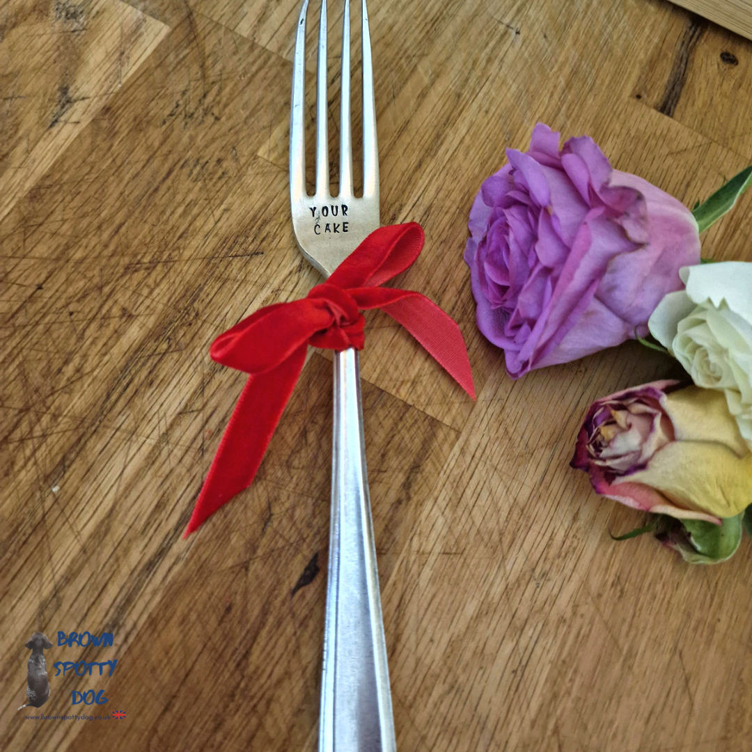 'Your Cake' Cake Fork